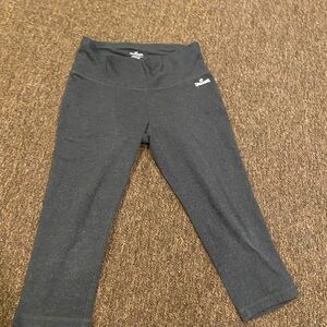 EUC Women’s XS Pants Stretch leggings Grey yoga joggers athletic bottoms